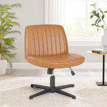 Stylish desk discount chair no wheels